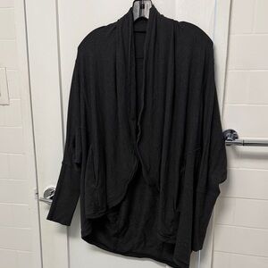 Lululemon Athletica Charcoal Gray Cardigan